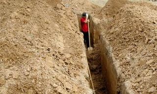 Копка траншей для фундамента от 944 руб. | 2Землекопа-Энг в Энгельс