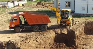 Котлован для дома Энгельс, цена от 315 руб./м3.